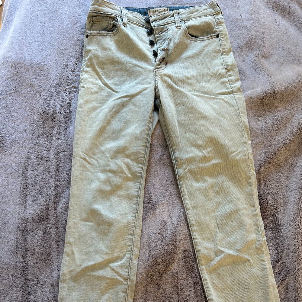 Francesca's collection- Harper Heritage Button Down Front Skinny Jeans - Size 25